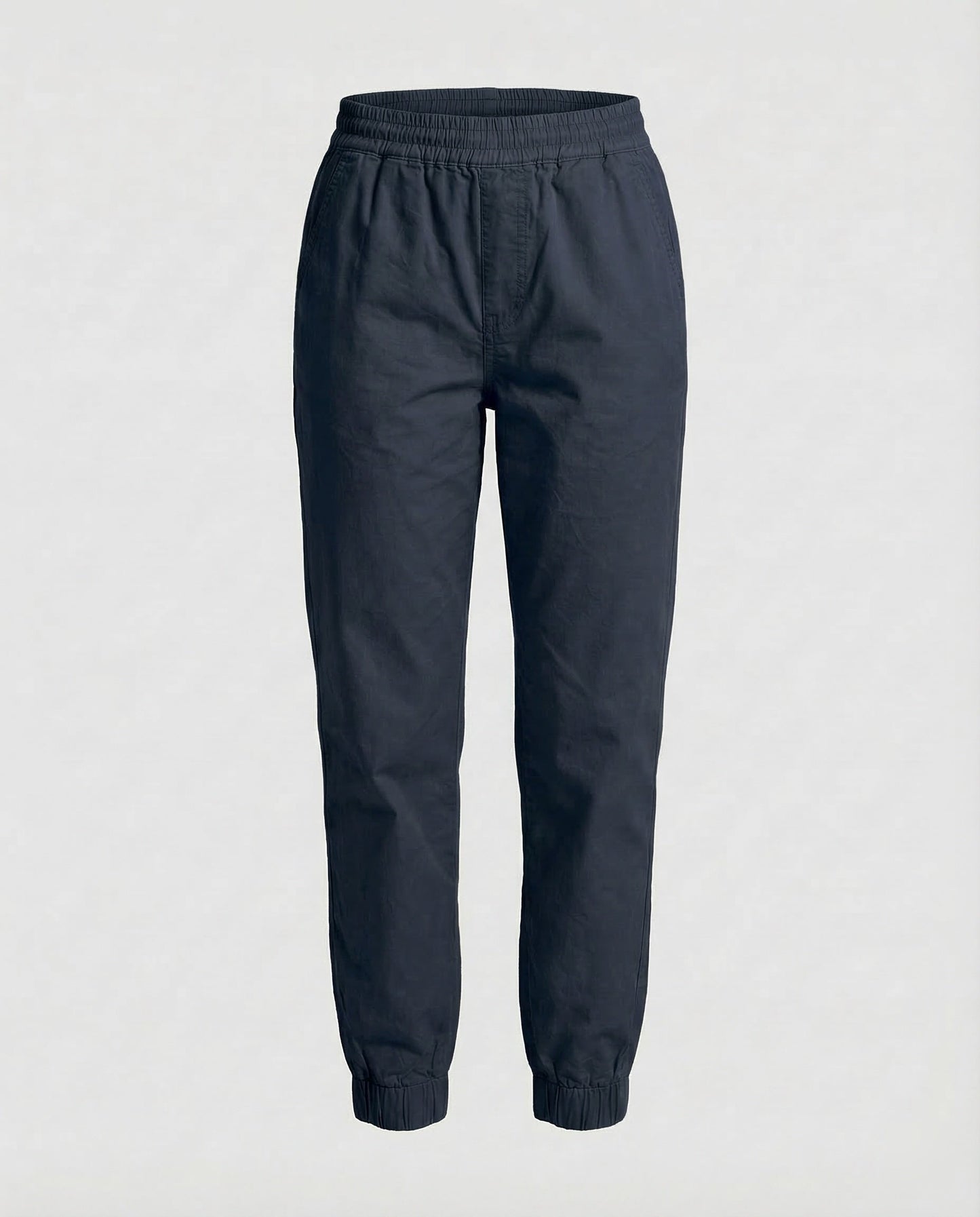Pantaloni Chino Donna Cotone Vestibilità Jogging