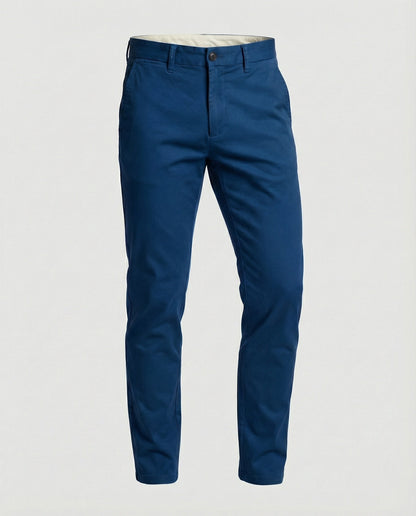 Pantaloni Uomo Slim Fit Elastici Casual