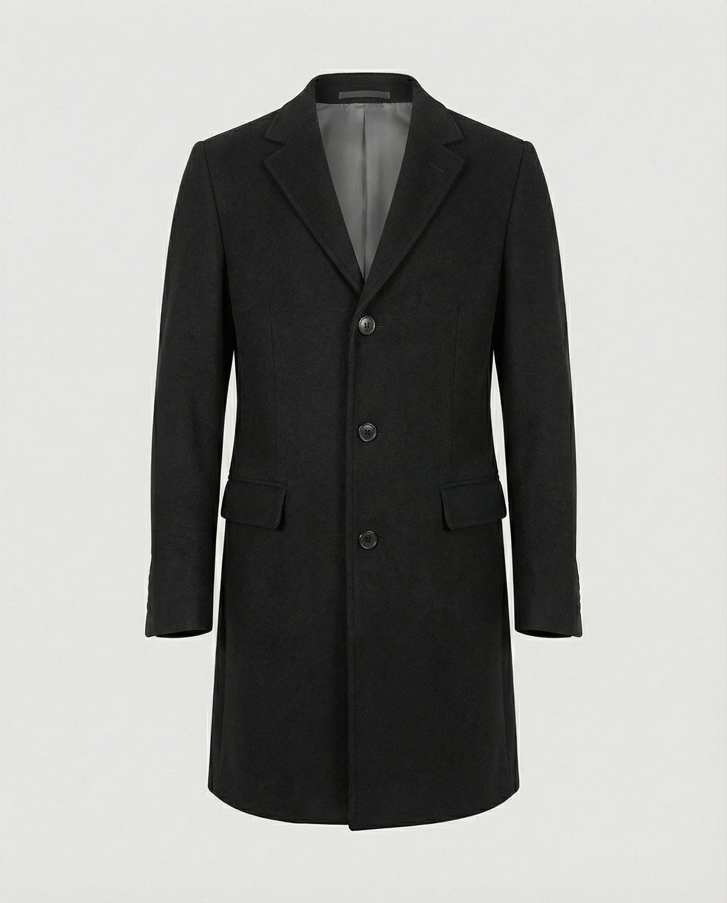 Cappotto Uomo Invernale con Rever Classico