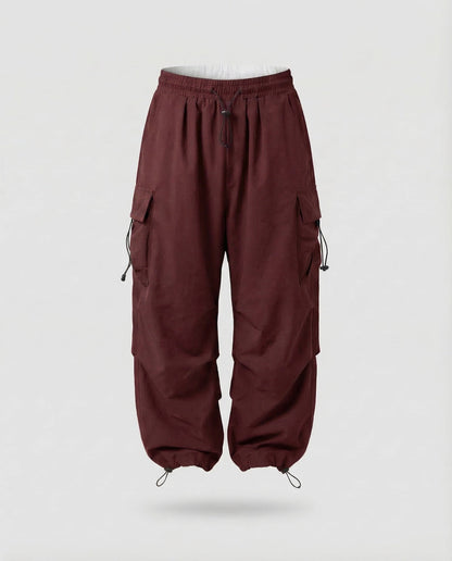 Pantaloni Cargo Donna Leggeri Vestibilità Ampia