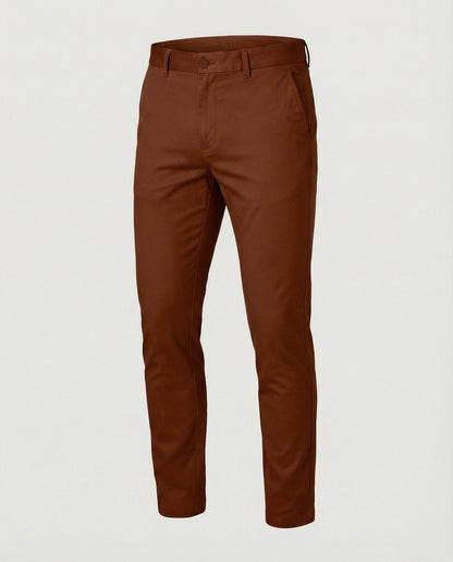 Pantaloni Chino Uomo Slim Fit Versatili