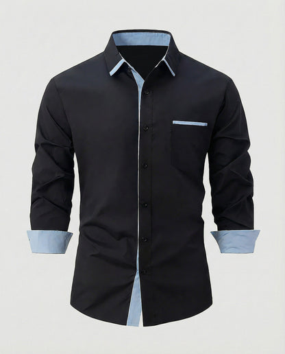 Camicia Uomo Business Collo Kent Classica