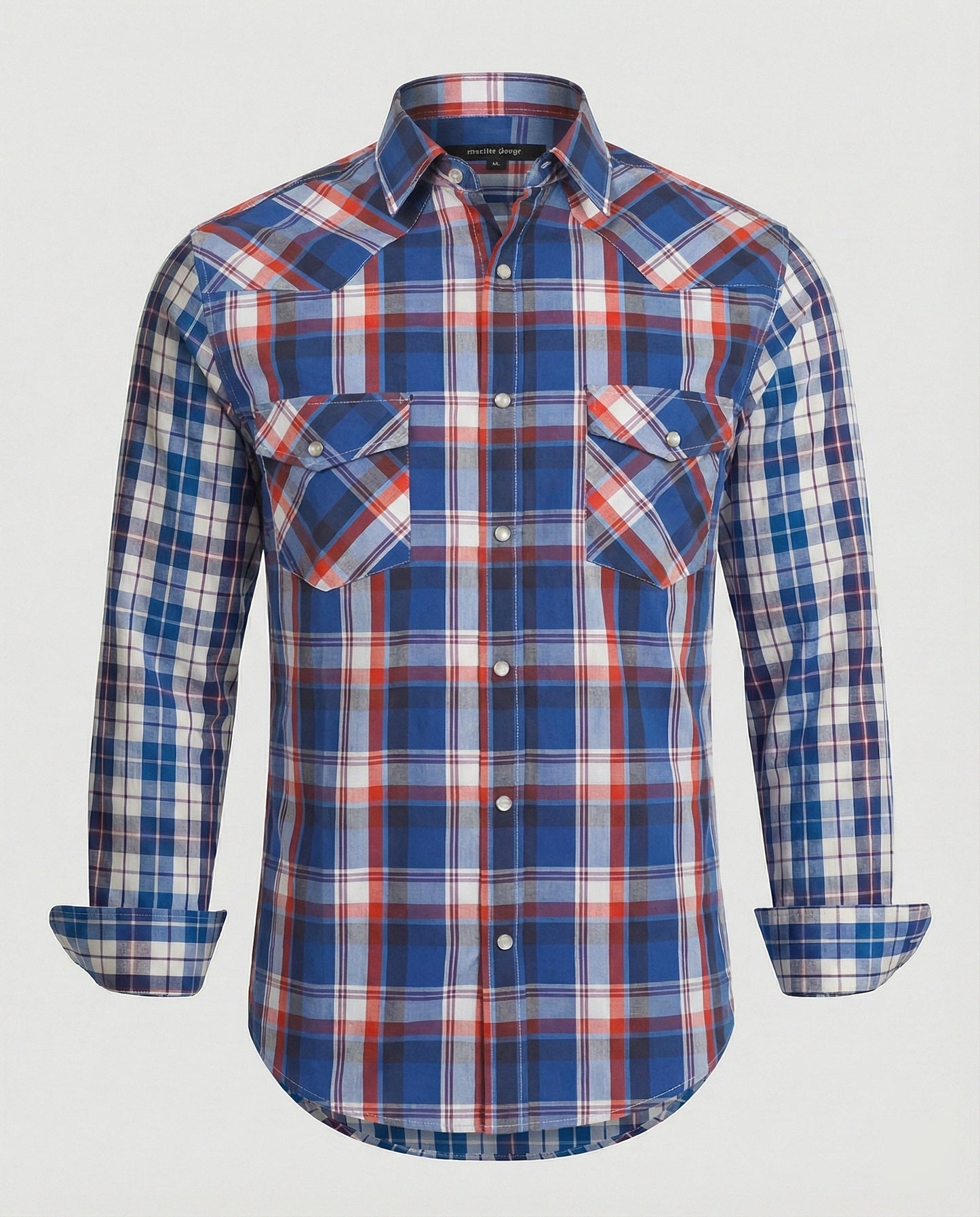 Camicia Uomo Flanella Manica Lunga Quadri