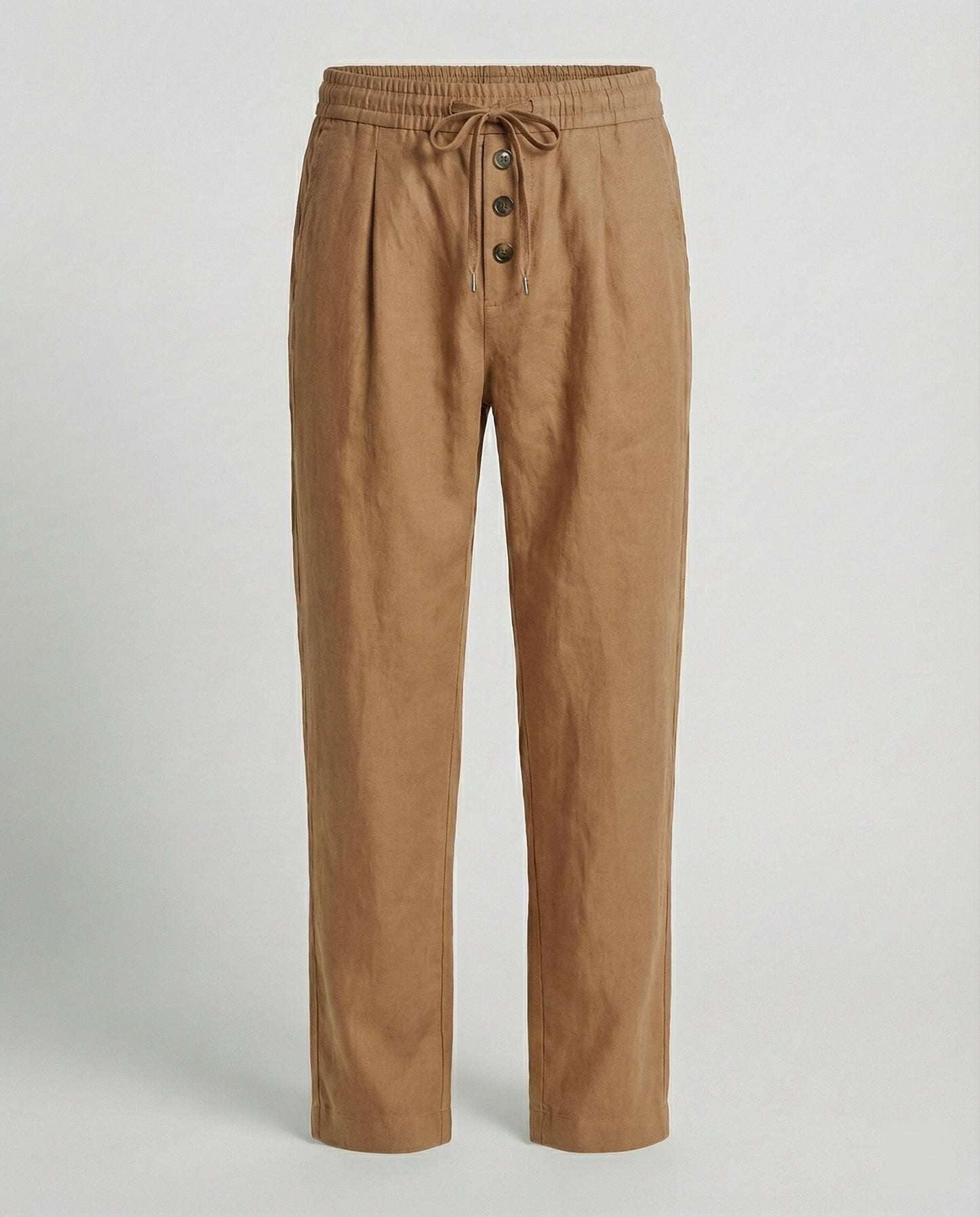 Pantaloni Uomo Lino Leggeri e Traspiranti