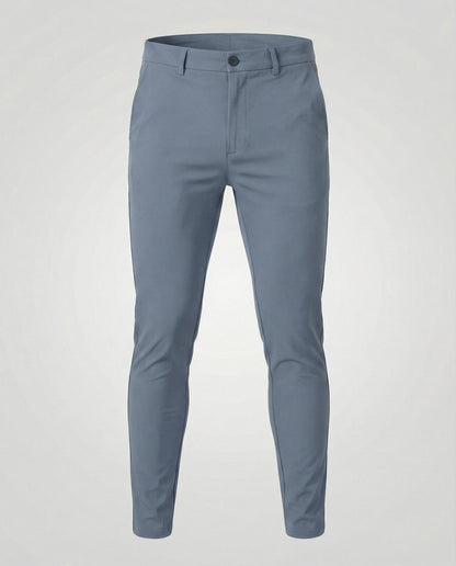 Pantaloni Uomo Slim Fit Elastici Casual