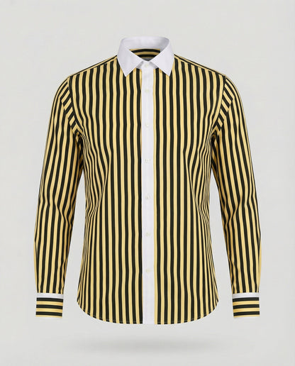 Camicia Uomo Business Cotone Collo Kent Regular Fit