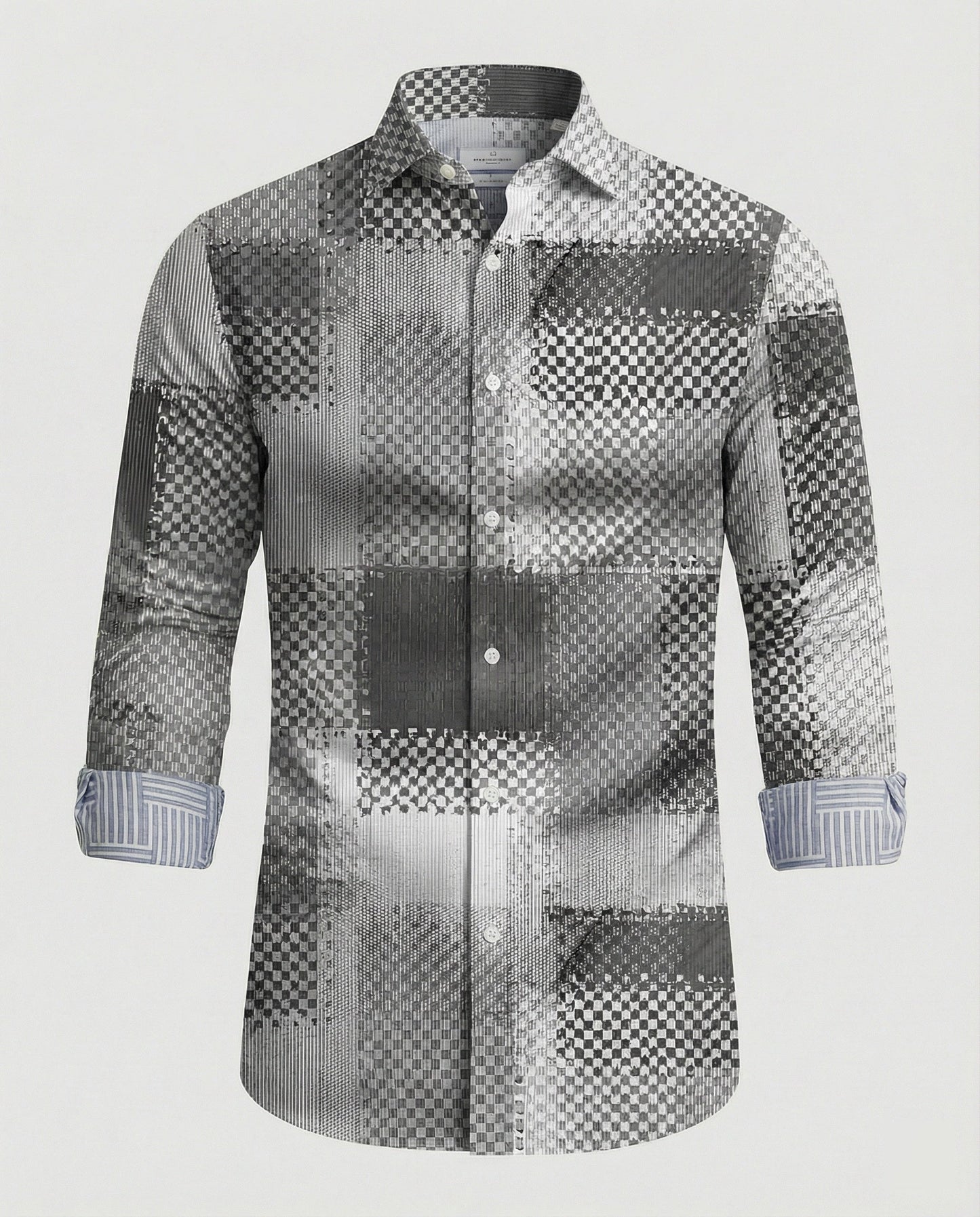 Camicia Uomo Business Manica Lunga Rigata Slim Fit - Brentozzi