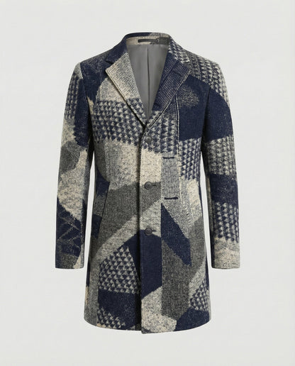 Cappotto Uomo Elegante Autunnale Classico