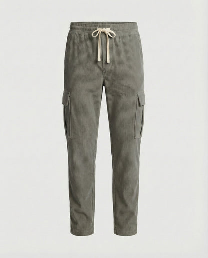 Pantaloni Cargo Uomo con Vita Elastica
