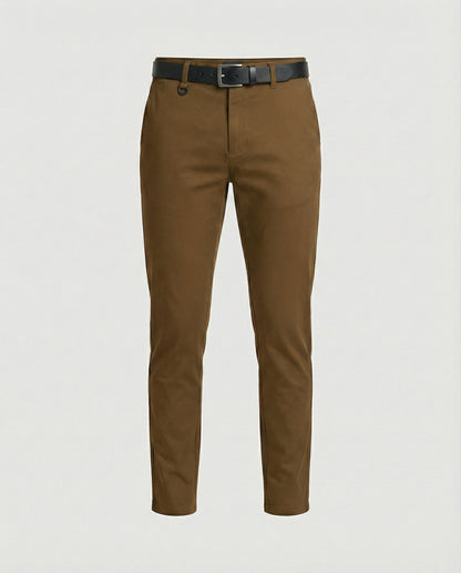 Pantaloni Chino Uomo Slim Fit Comodi