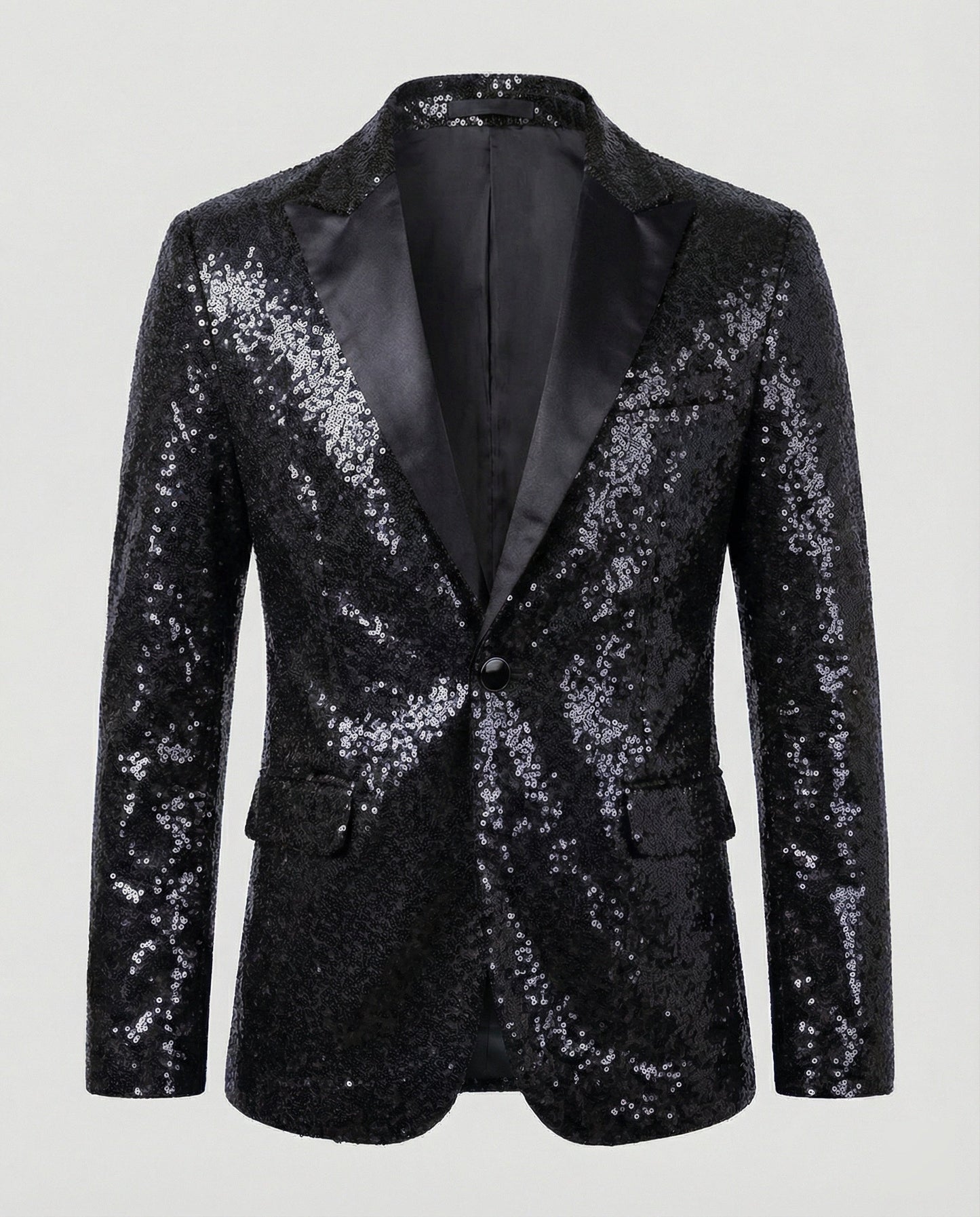 Blazer Donna con Paillettes Vestibilità Classica
