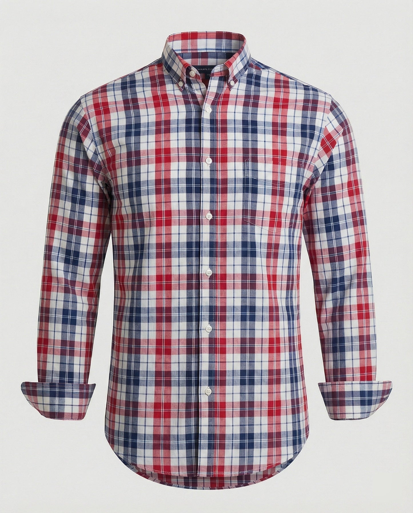 Camicia Uomo Flanella Manica Lunga Quadri