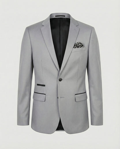 Giacca Uomo Satinata Elegante Slim Fit