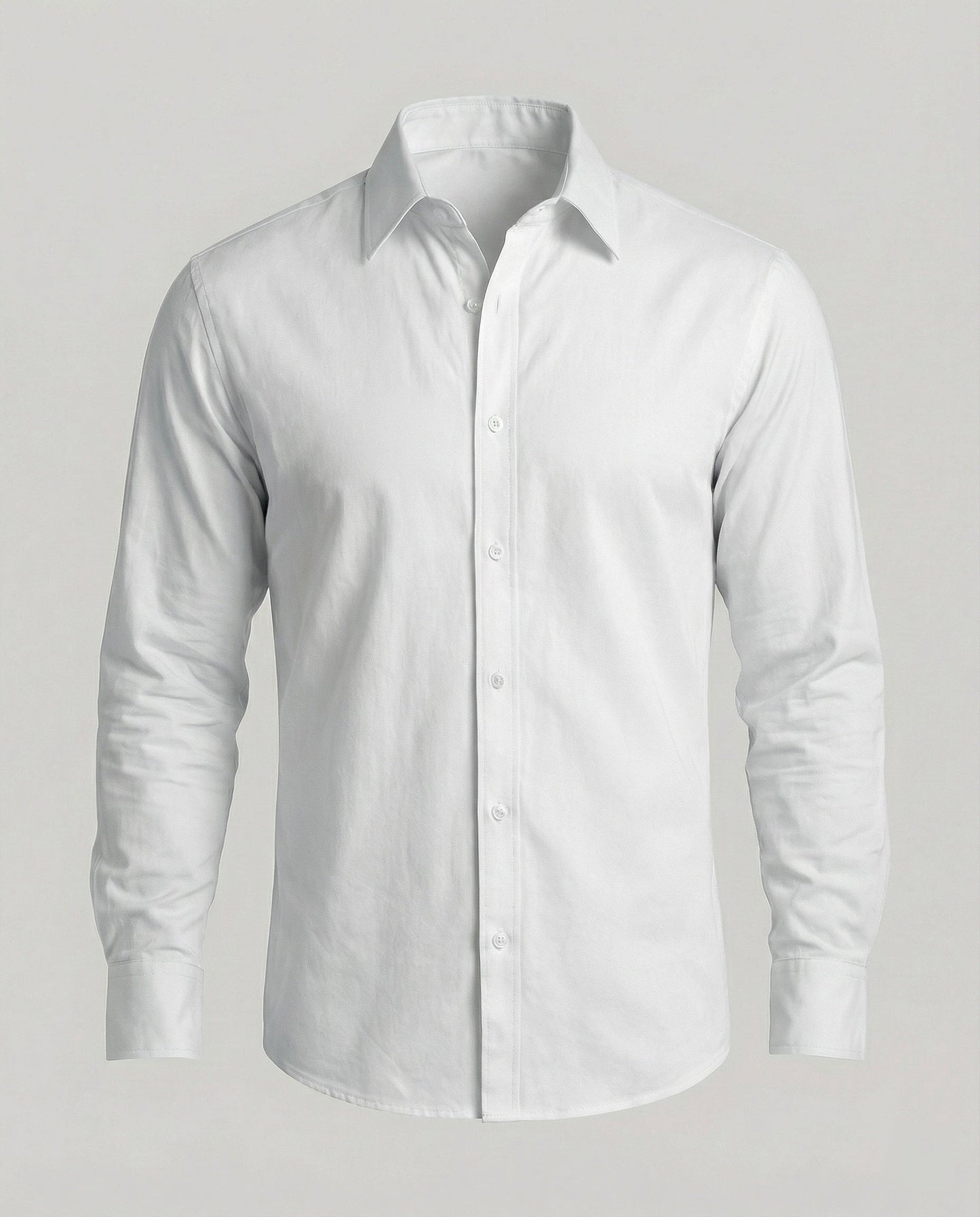Camicia Uomo Business Cotone Collo Kent Slim Fit