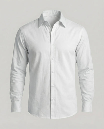 Camicia Uomo Business Cotone Collo Kent Slim Fit