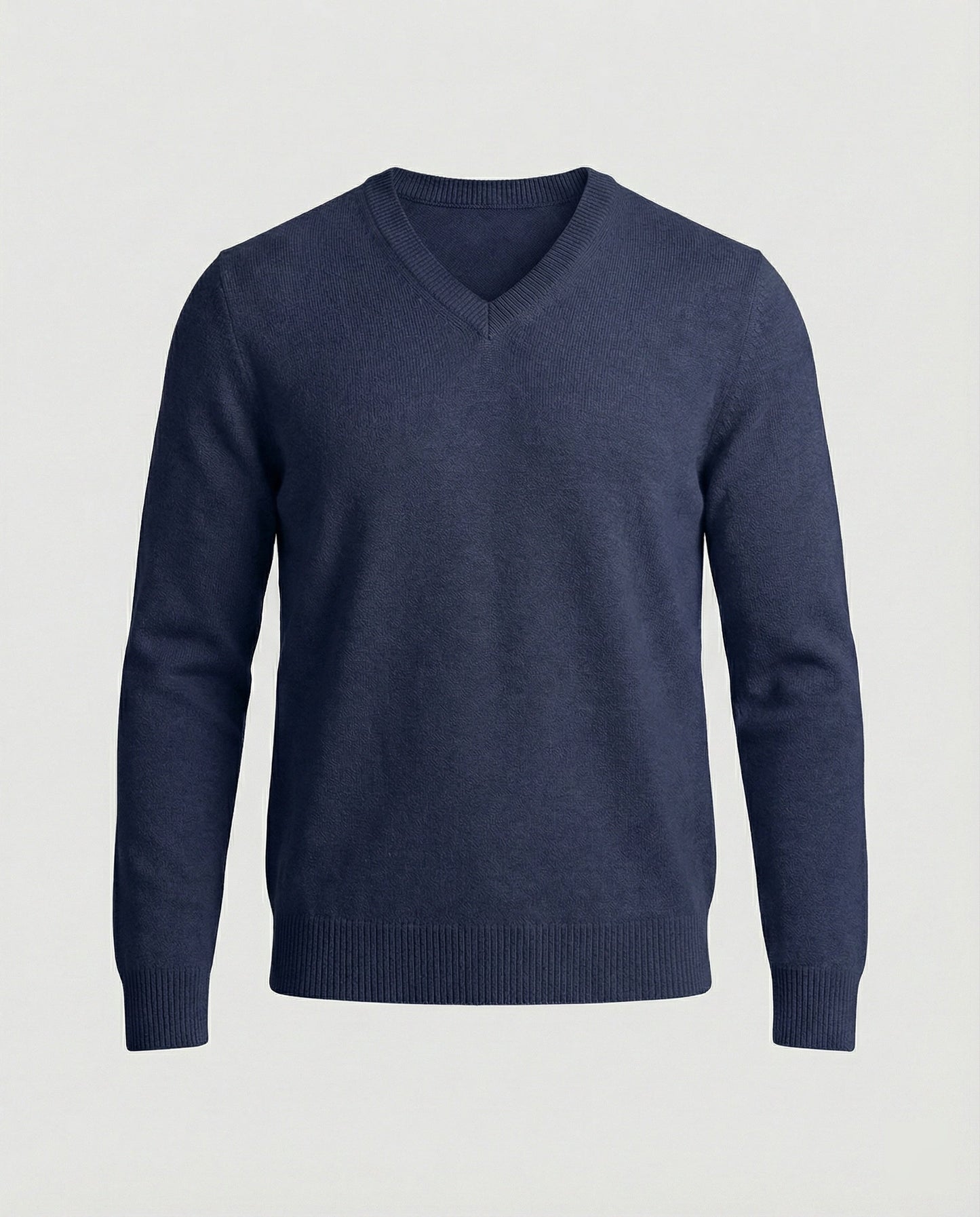 Maglione Uomo in Maglia Sottile Scollo a V