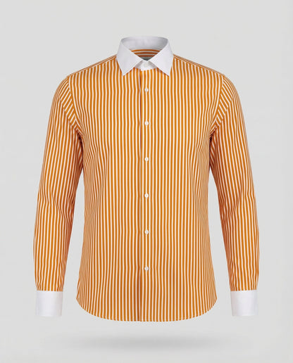 Camicia Uomo Business Cotone Collo Kent Regular Fit