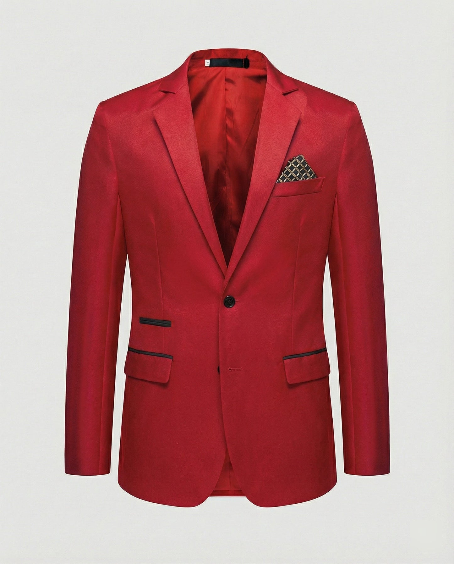 Giacca Uomo Satinata Elegante Slim Fit