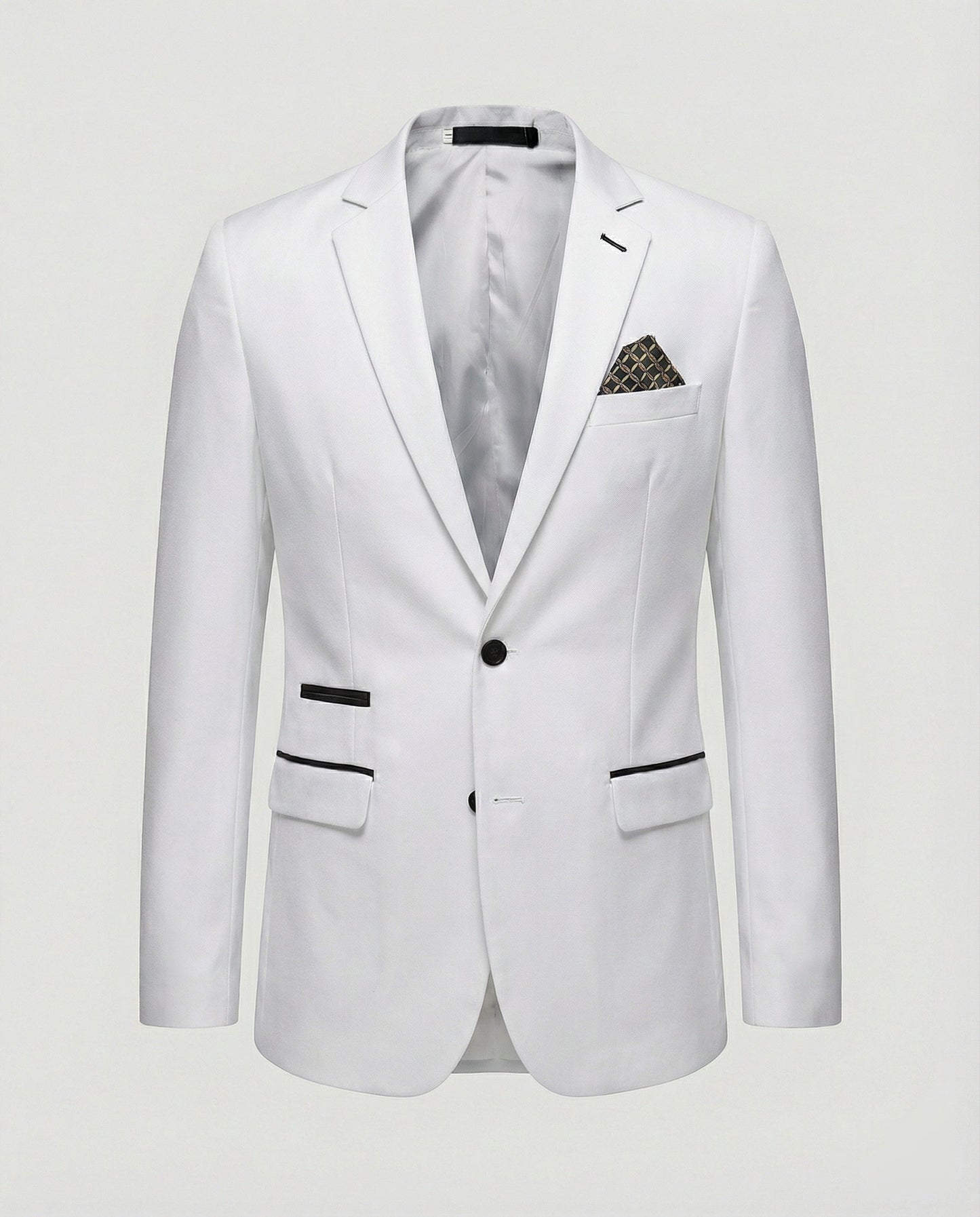 Giacca Uomo Satinata Elegante Slim Fit