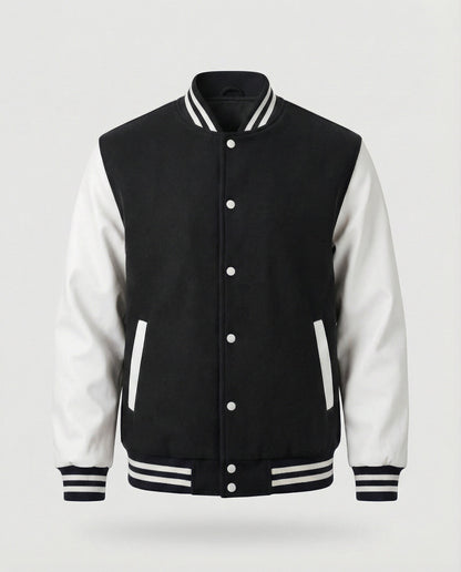 Giacca College Uomo Tessuto Tecnico Stile Sportivo