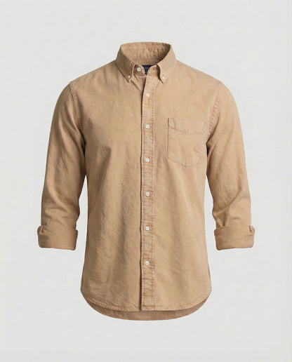 Camicia Oxford Uomo Cotone Button Down