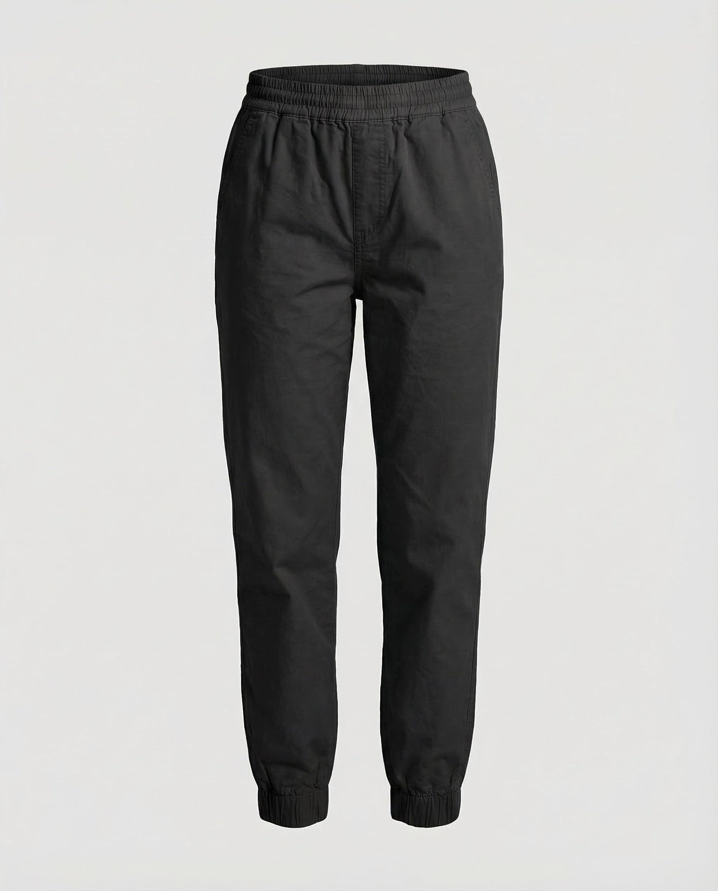 Pantaloni Chino Donna Cotone Vestibilità Jogging