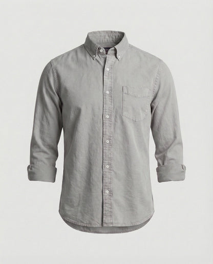 Camicia Oxford Uomo Cotone Button Down