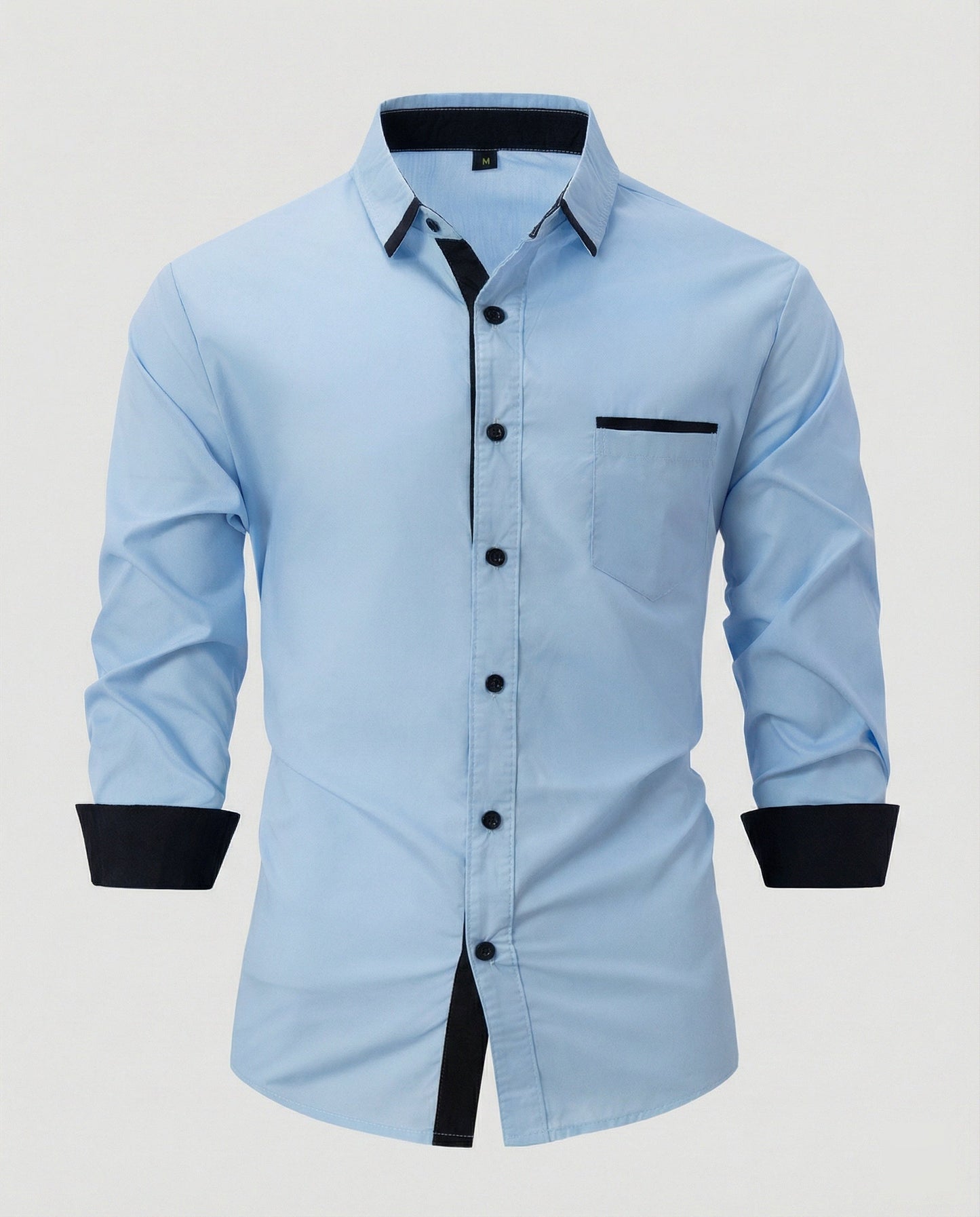 Camicia Uomo Business Collo Kent con Tasca