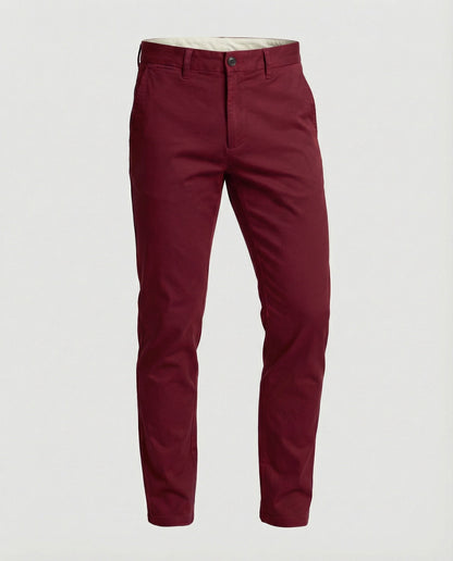 Pantaloni Uomo Slim Fit Elastici Casual