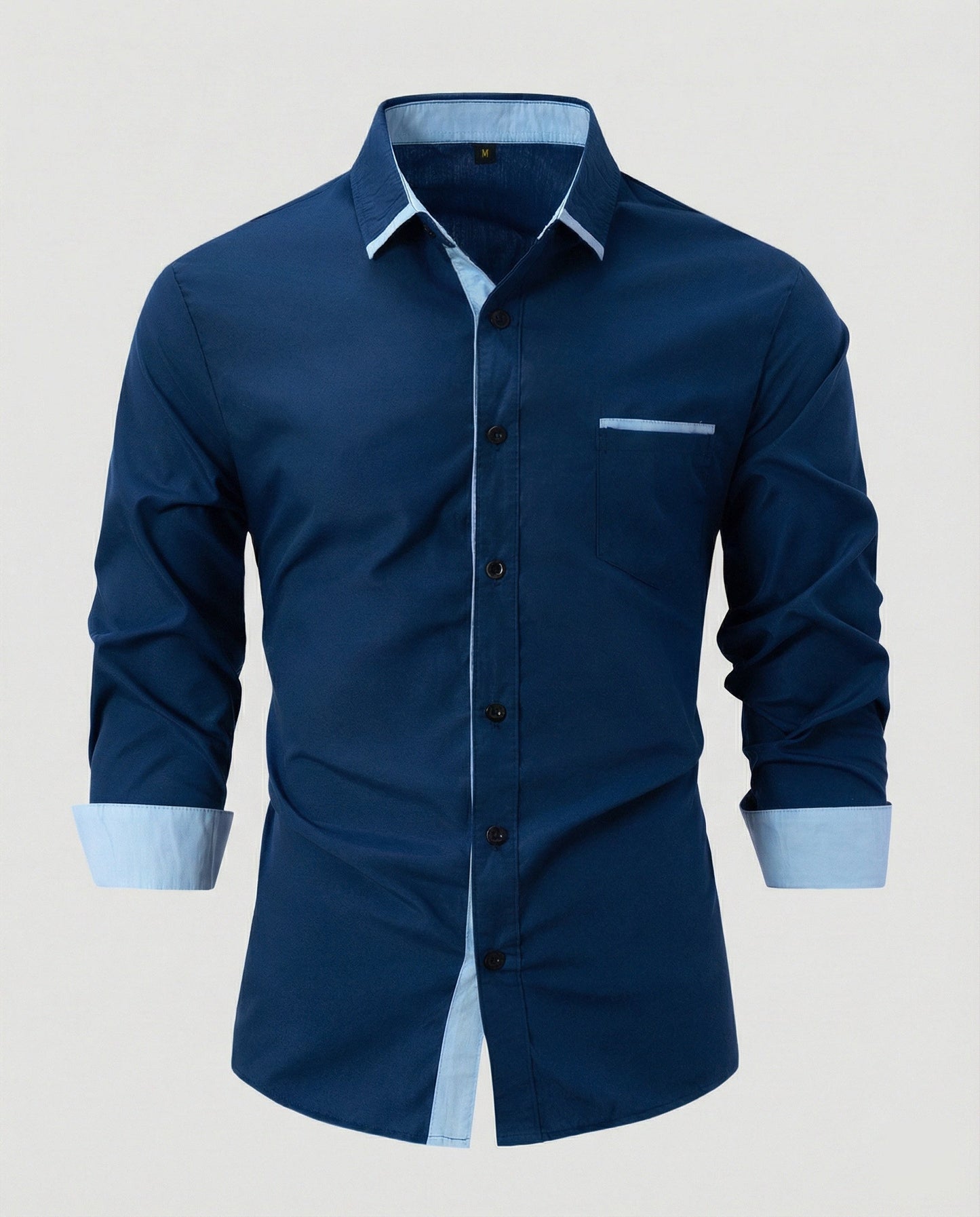 Camicia Uomo Business Manica Lunga Collo Kent