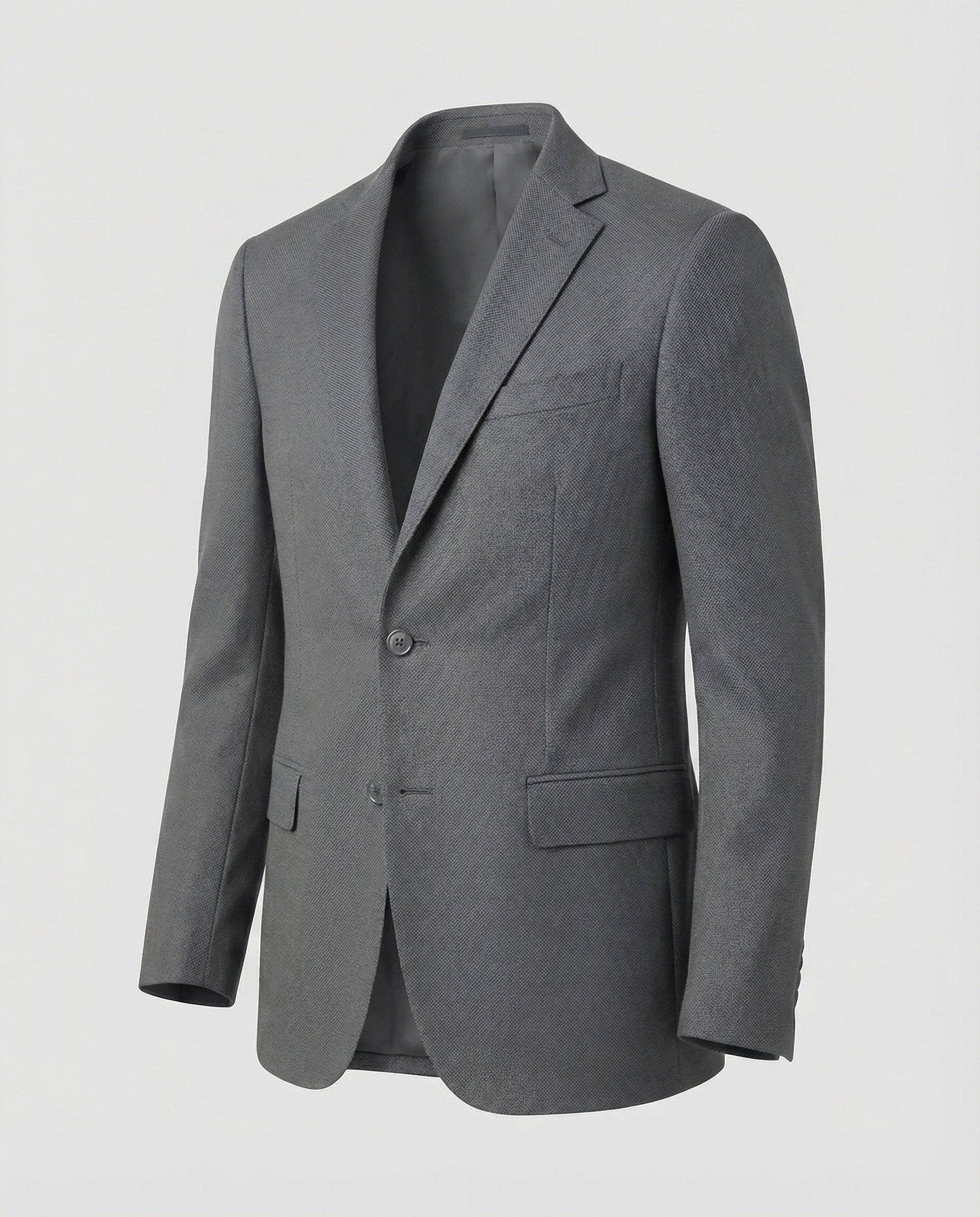 Blazer Uomo in Tessuto Strutturato Classico