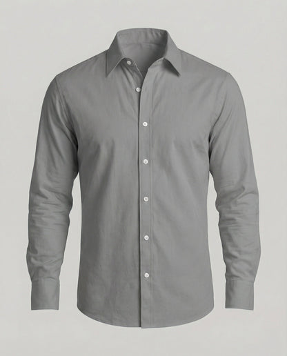 Camicia Uomo Business Cotone Collo Kent Slim Fit