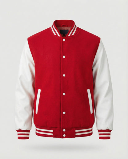 Giacca College Uomo Tessuto Tecnico Stile Sportivo
