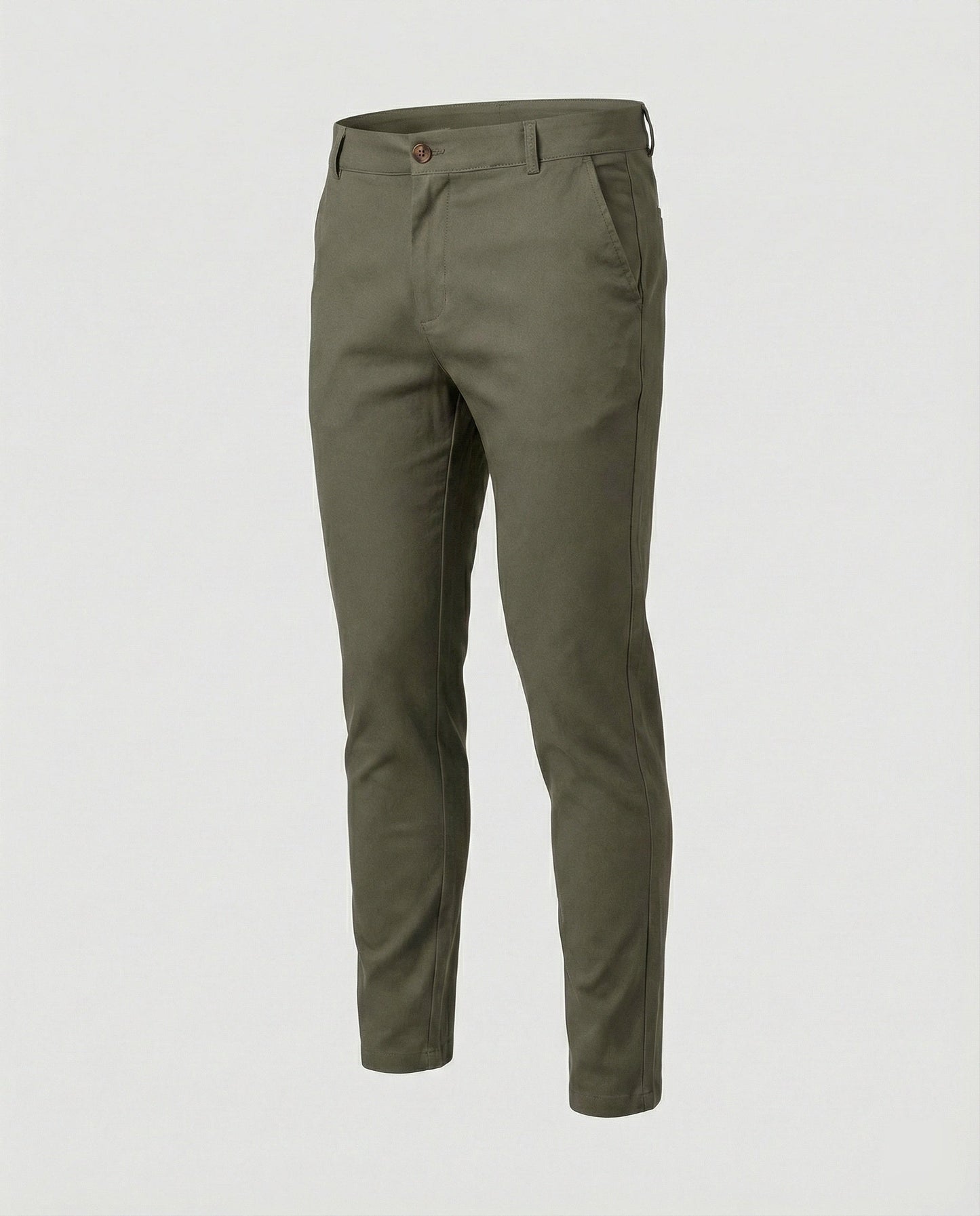 Pantaloni Chino Uomo Slim Fit Elasticizzati