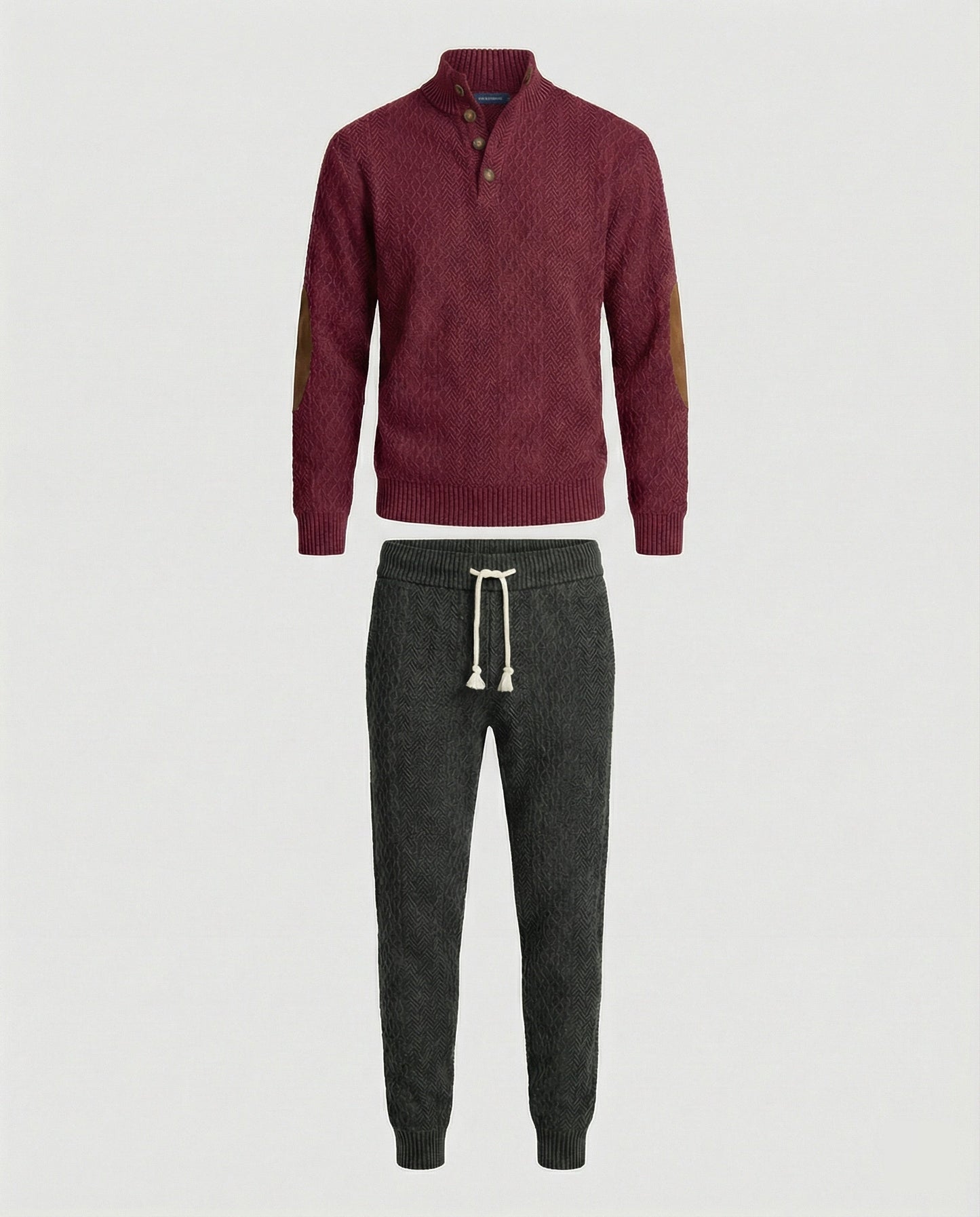 Completo Uomo Maglia con Collo Alto