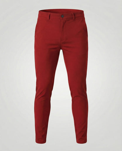 Pantaloni Uomo Slim Fit Elastici Casual