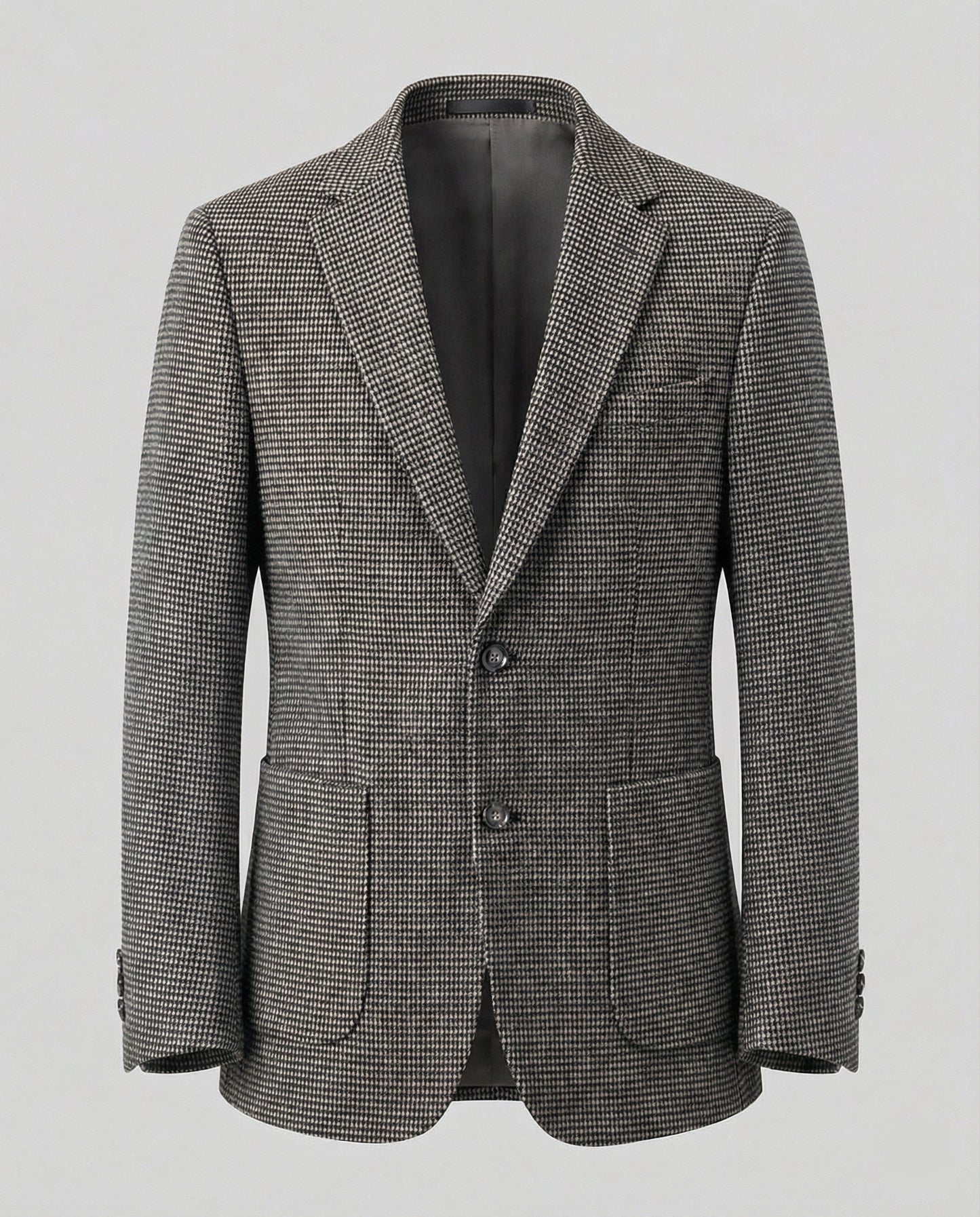 Giacca Uomo Glencheck con Revers Classico