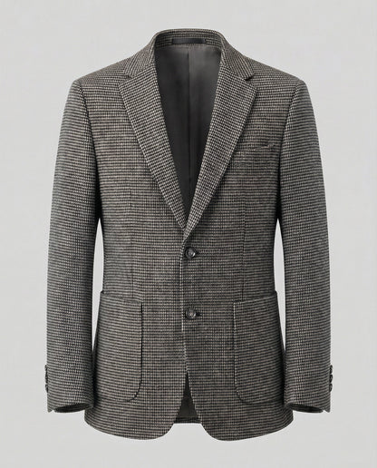 Giacca Uomo Glencheck con Revers Classico