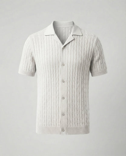 Maglia Uomo Manica Corta in Maglia Leggera