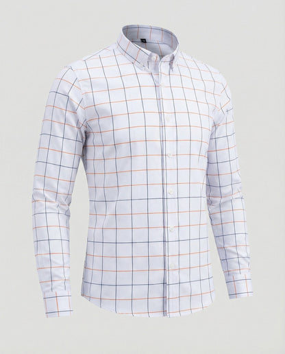 Camicia Uomo Business Slim Colletto Kent