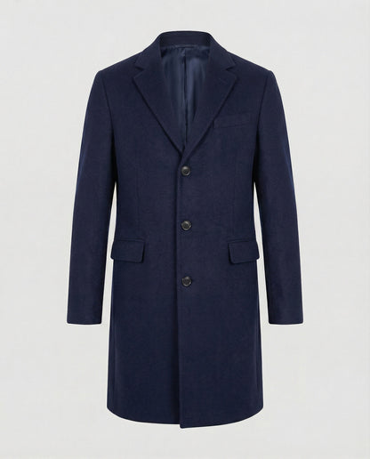 Cappotto Uomo in Lana Doppio Petto Classico