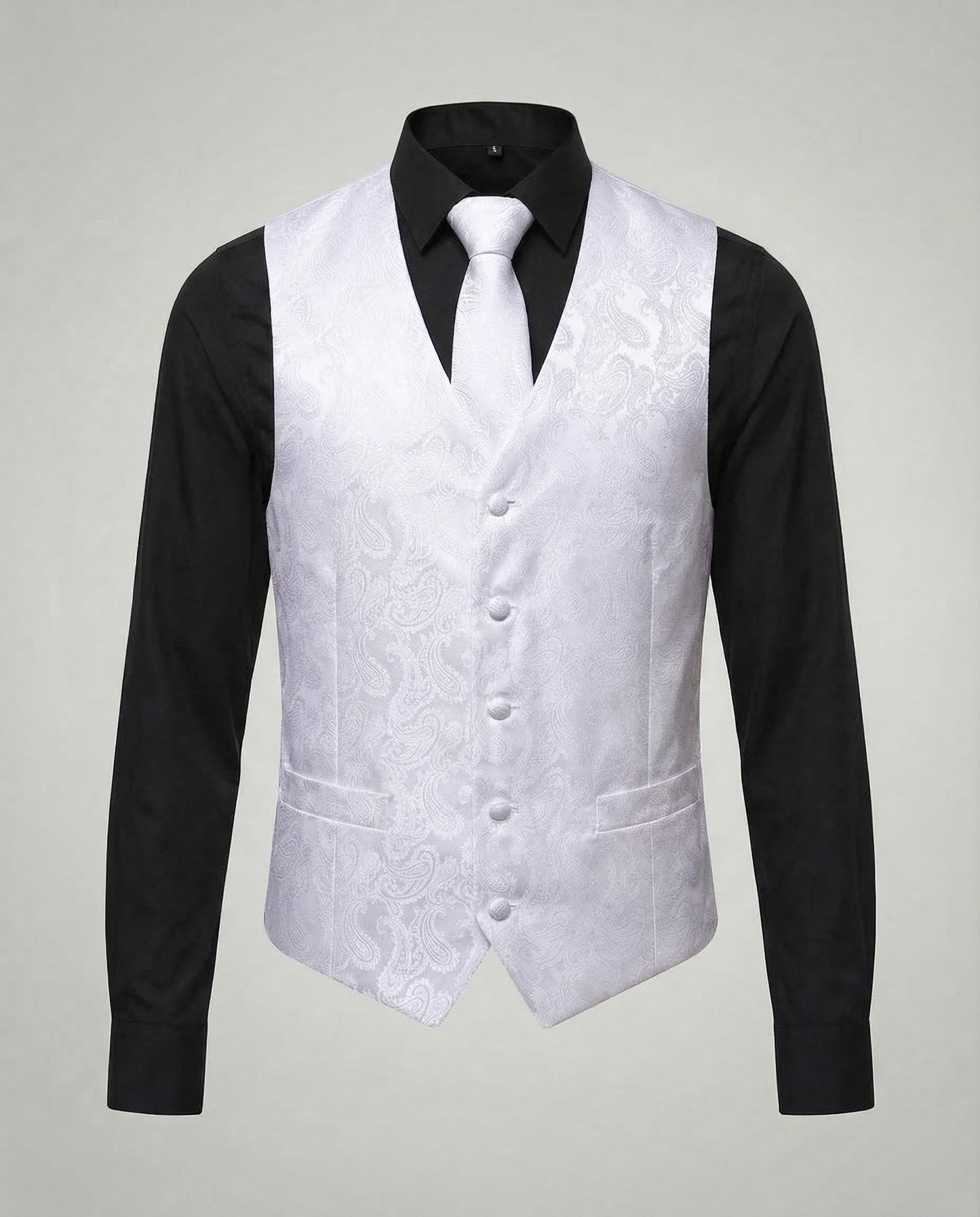 Gilet Uomo Fantasia Paisley Classico
