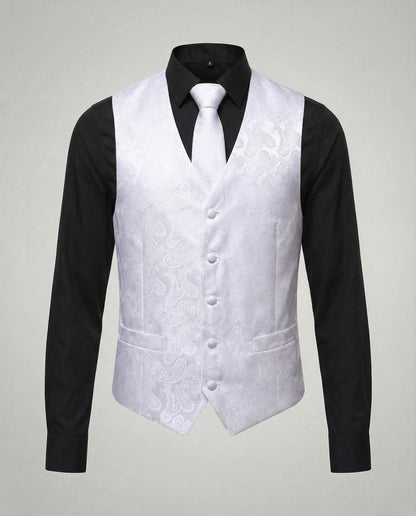 Gilet Uomo Fantasia Paisley Classico
