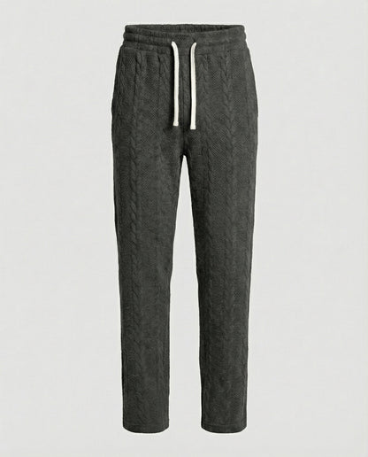 Pantaloni Uomo Tempo Libero Elastico Vita Comoda