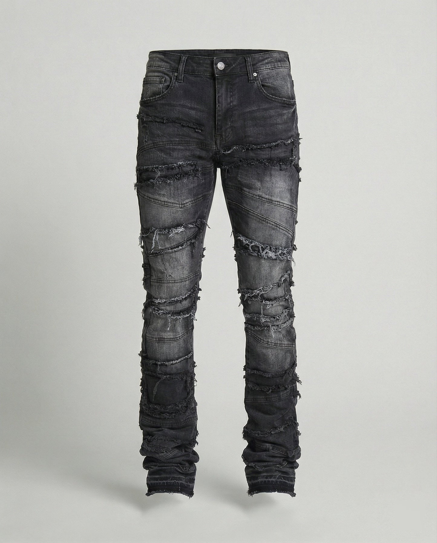 Jeans Uomo Slim Fit Effetto Usurato - Brentozzi