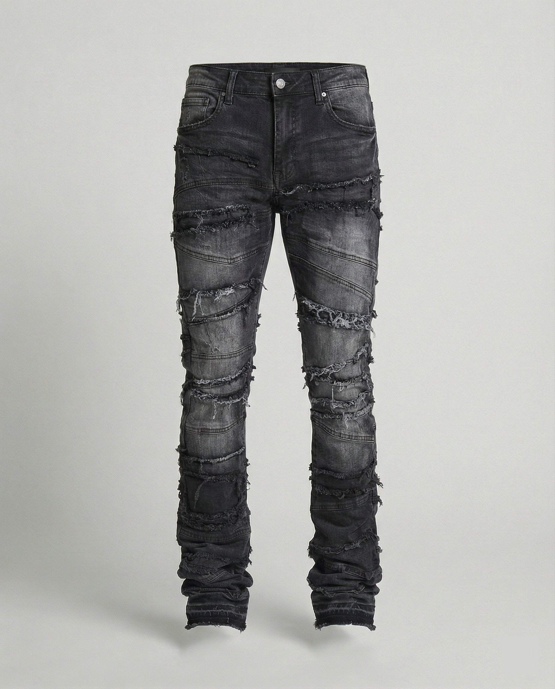 Jeans Uomo Slim Fit Effetto Usurato - Brentozzi
