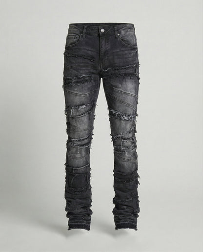 Jeans Uomo Slim Fit Effetto Usurato - Brentozzi