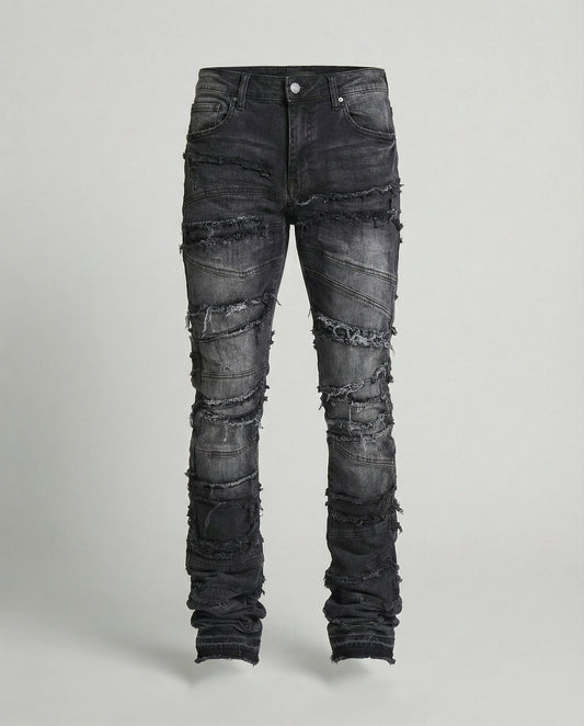 Jeans Uomo Slim Fit Effetto Usurato - Brentozzi
