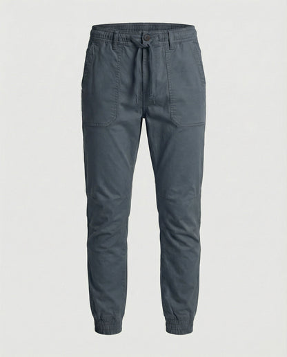 Pantaloni Cargo Uomo Tessuto Flessibile Vestibilità Comoda