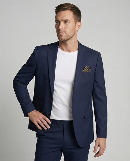 Giacca Uomo Satinata Elegante Slim Fit - Brentozzi